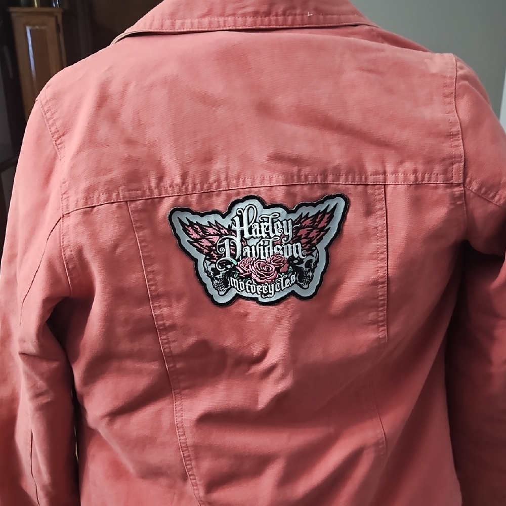 Harley-Davidson Women's Pink Jean Jacket